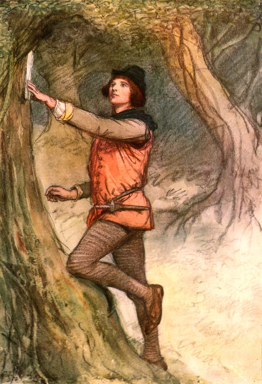 Som du gillar det av William Shakespeare av Hugh Thomson