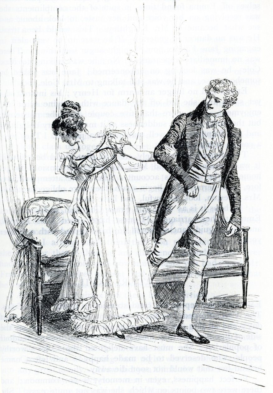 "Franz Churchil och Emma" av Hugh Thomson