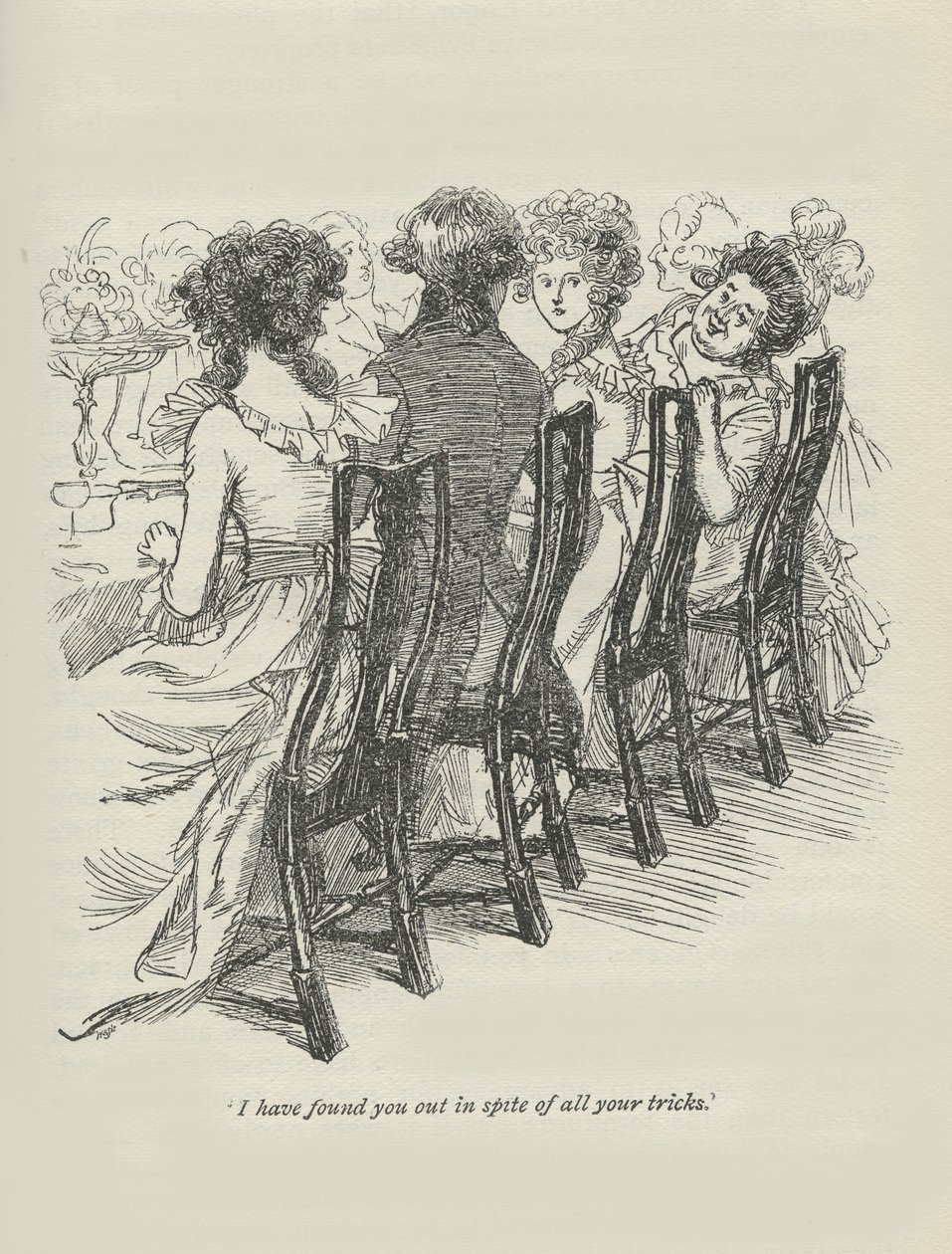 Jag har hittat dig trots alla dina knep, 1896 av Hugh Thomson