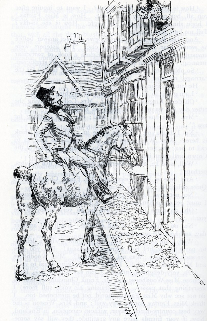 Illustration för "Emma" av Jane Austen (illustration) av Hugh Thomson