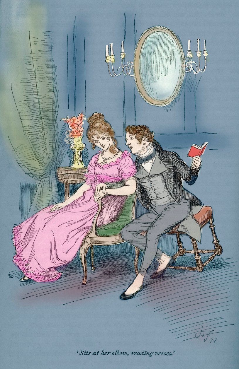 Jane Austen Northanger Abbey av Hugh Thomson