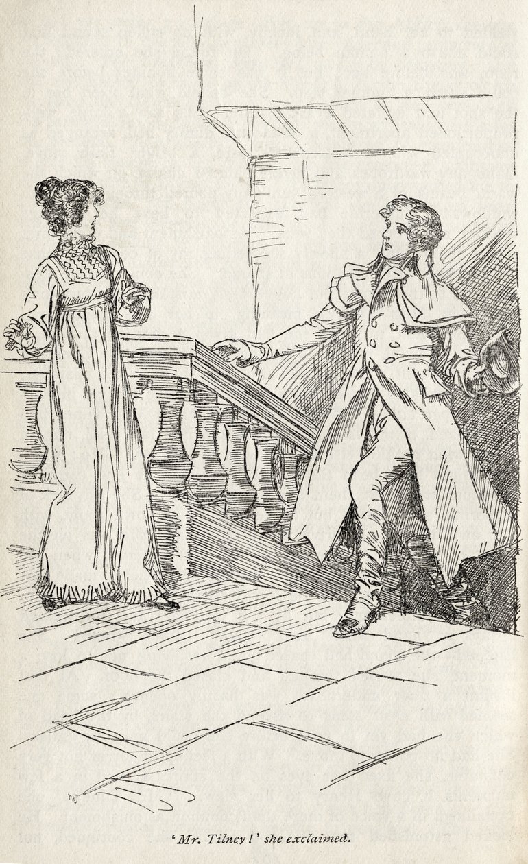 Jane Austens roman "Northanger Abbey" - av Hugh Thomson