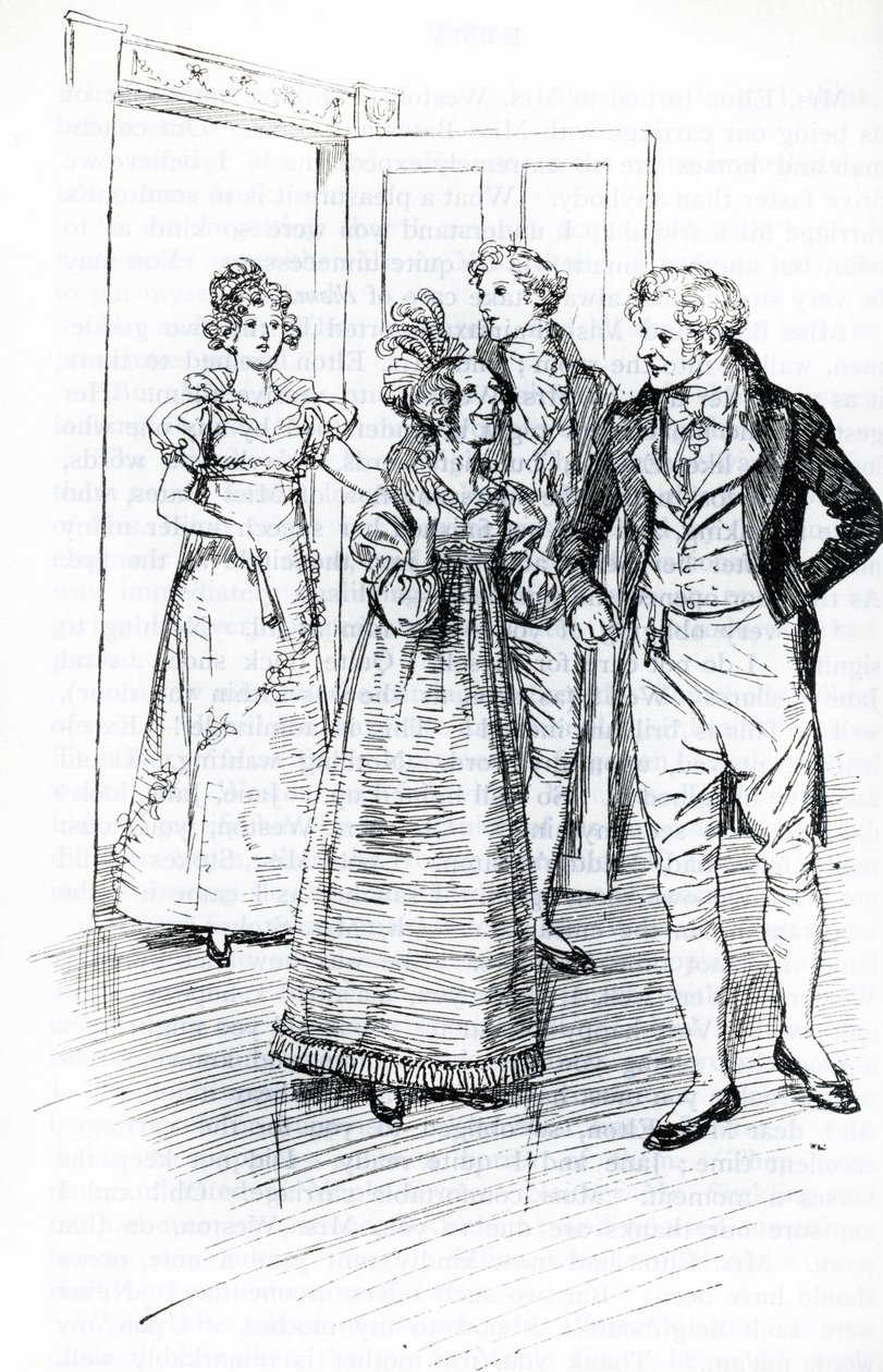 "The Ball at the Crown Inn" (illustration) av Hugh Thomson