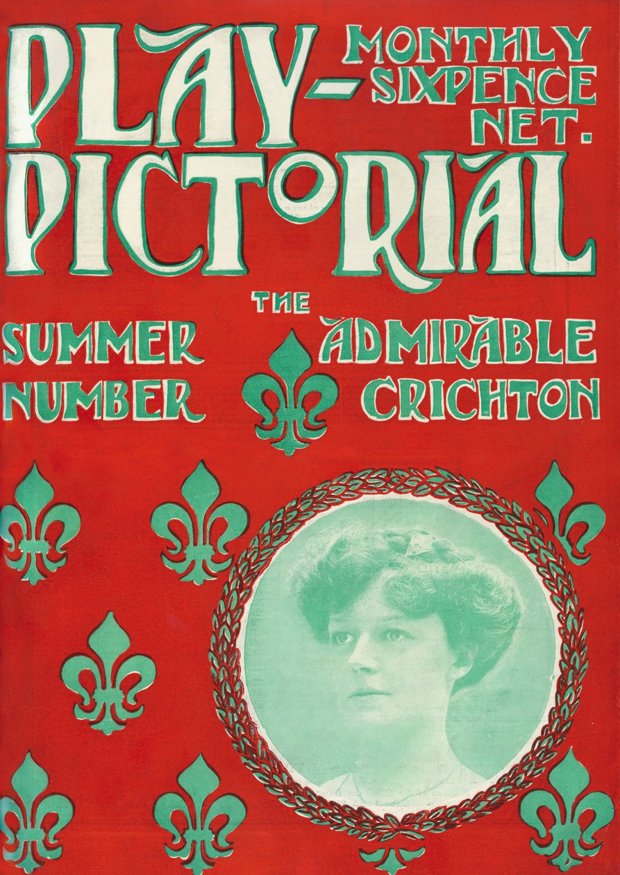 Spela bildomslag - J M Barrie The Admirable Crichton av Hugh Thomson