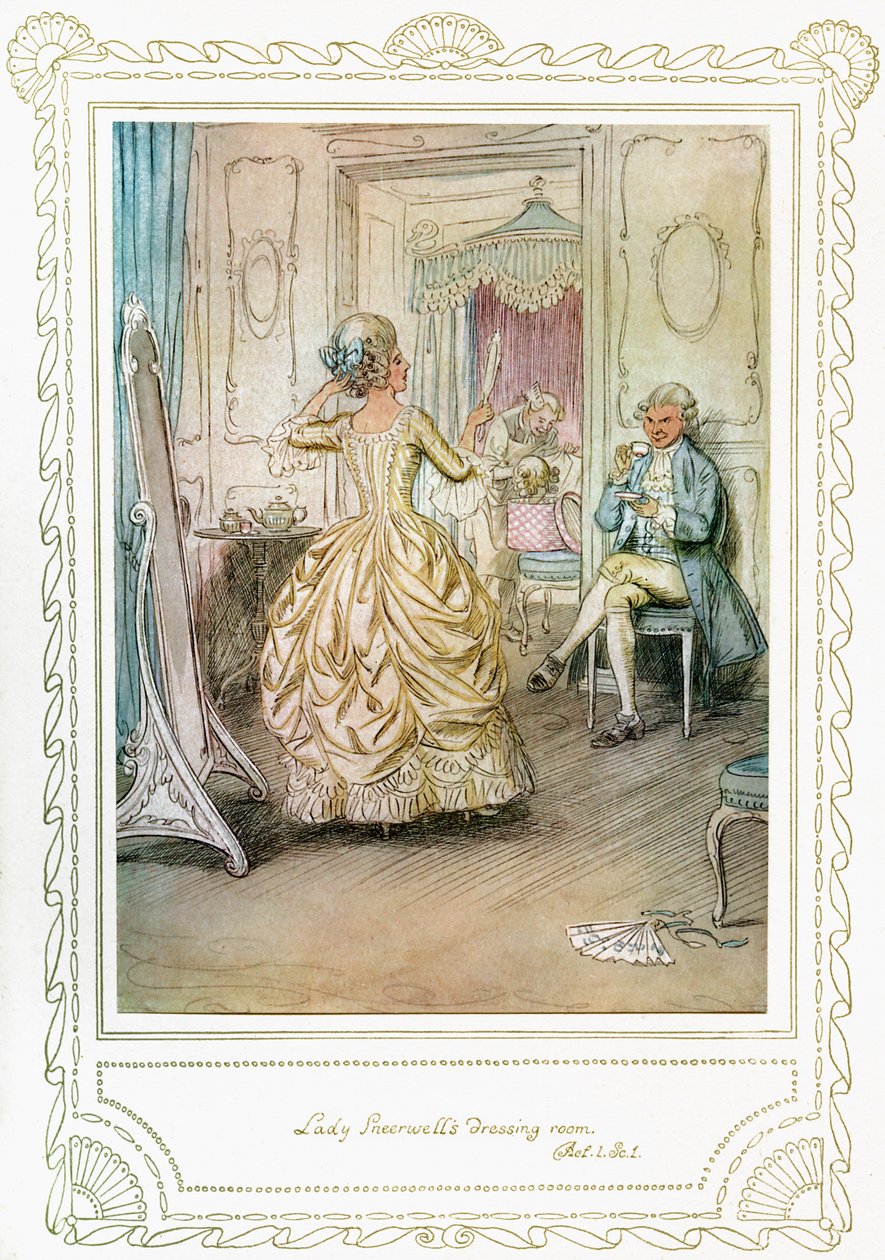 Richard Brinsley Sheridans "The School for Scandal" av Hugh Thomson