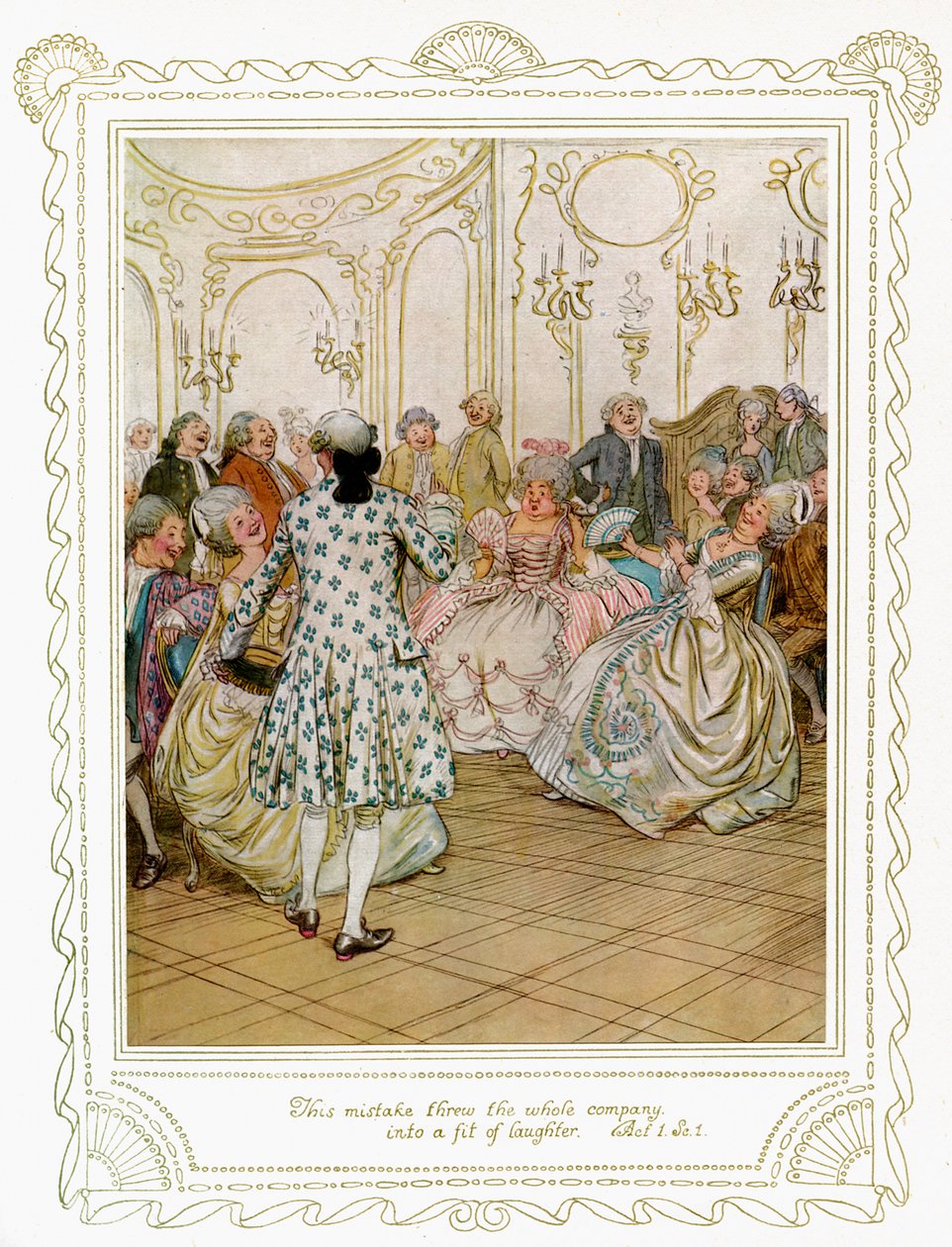 Richard Brinsley Sheridans "The School for Scandal" av Hugh Thomson