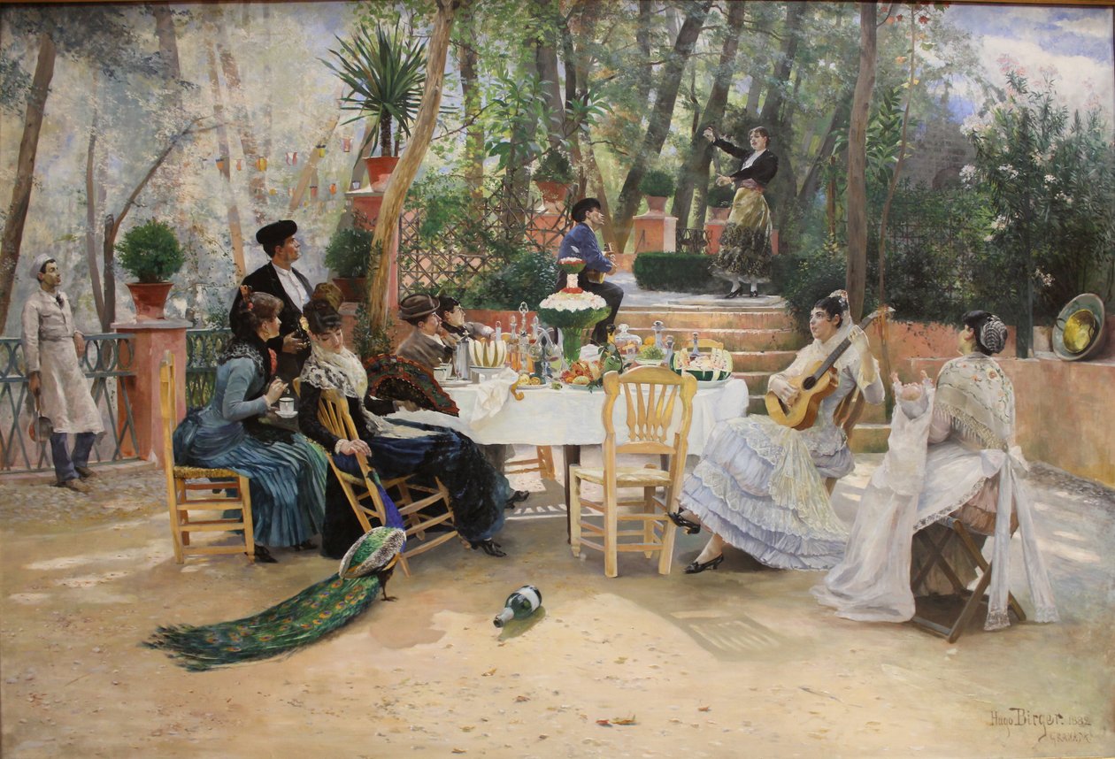 Lunch under La Feria i Granada av Hugo Birger