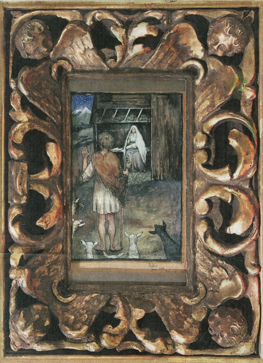 Christman natt av Hugo Simberg