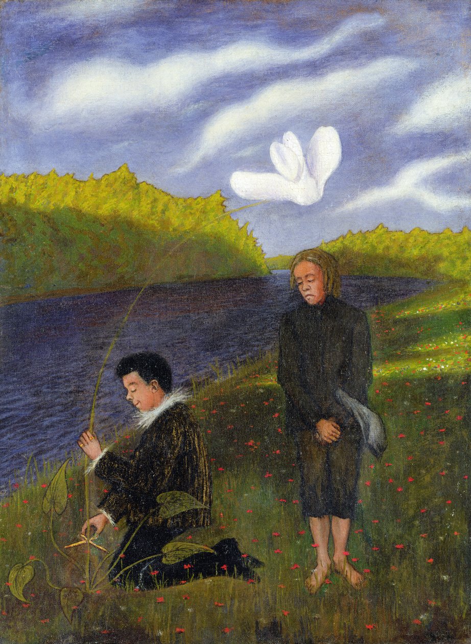 Den underbara blomman av Hugo Simberg