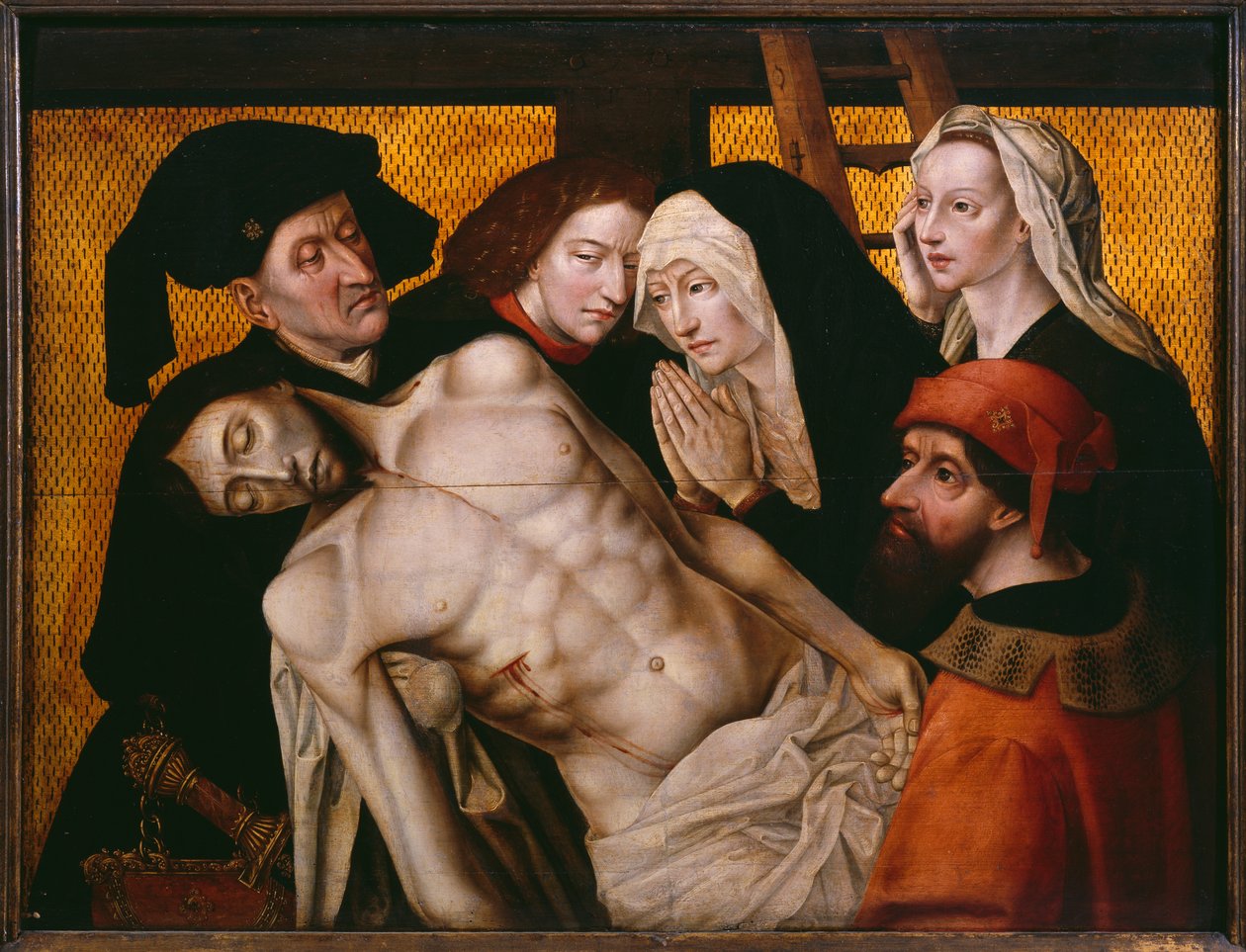 Nedstigningen från korset, c.1525 av Hugo van der Goes