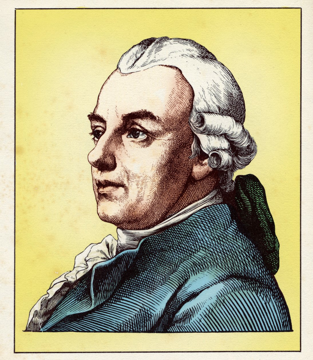 Gotthold Ephraim LESSING (22 januari 1729 - 15 februari 1781) av Hugo Bürkner