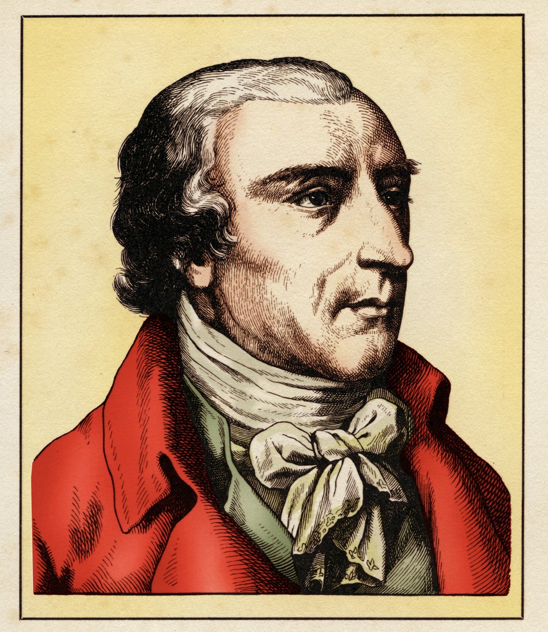 Joachim Heinrich CAMPE (29 juni 1746 - 22 oktober 1818) 1854 (gravyr) av Hugo Bürkner