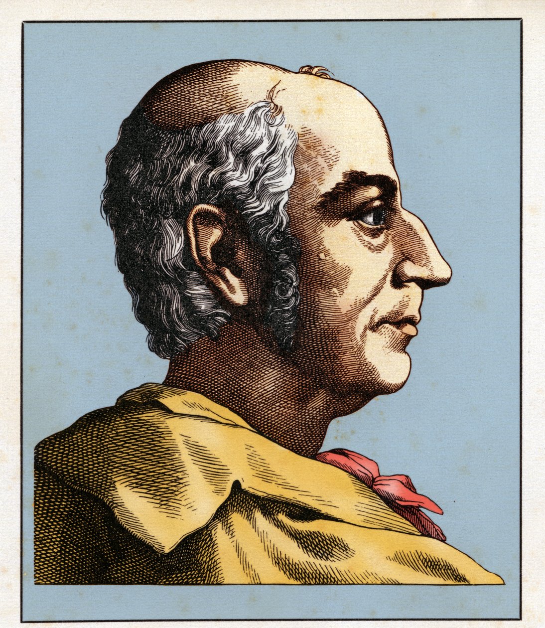 Johann Heinrich JUNG-STILLING (12 september 1740-2 april 1817) 1854 (gravyr) av Hugo Bürkner