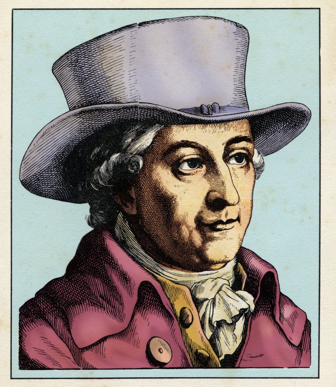 Justus Mà–SER (14 dicembre 1720-8 gennaio 1794) tysk jurist, historiker och författare av Hugo Bürkner