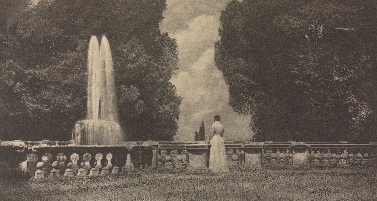 Arbetsrum: Villa Torlonia av Hugo Henneberg