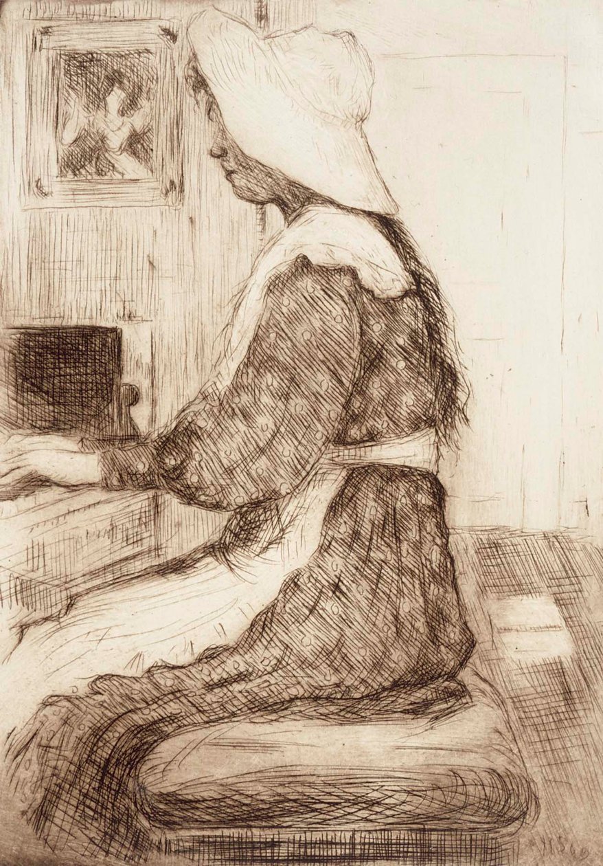 Vid pianot av Hugo Simberg