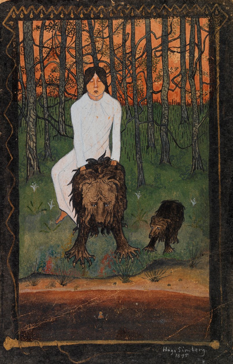 Saga I av Hugo Simberg