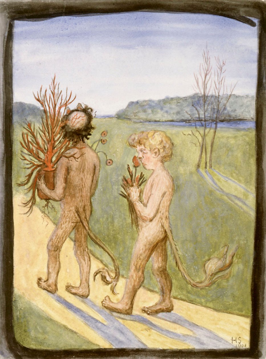 Blommor till henne av Hugo Simberg