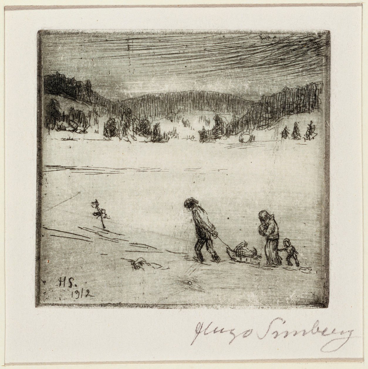 På väg hem av Hugo Simberg