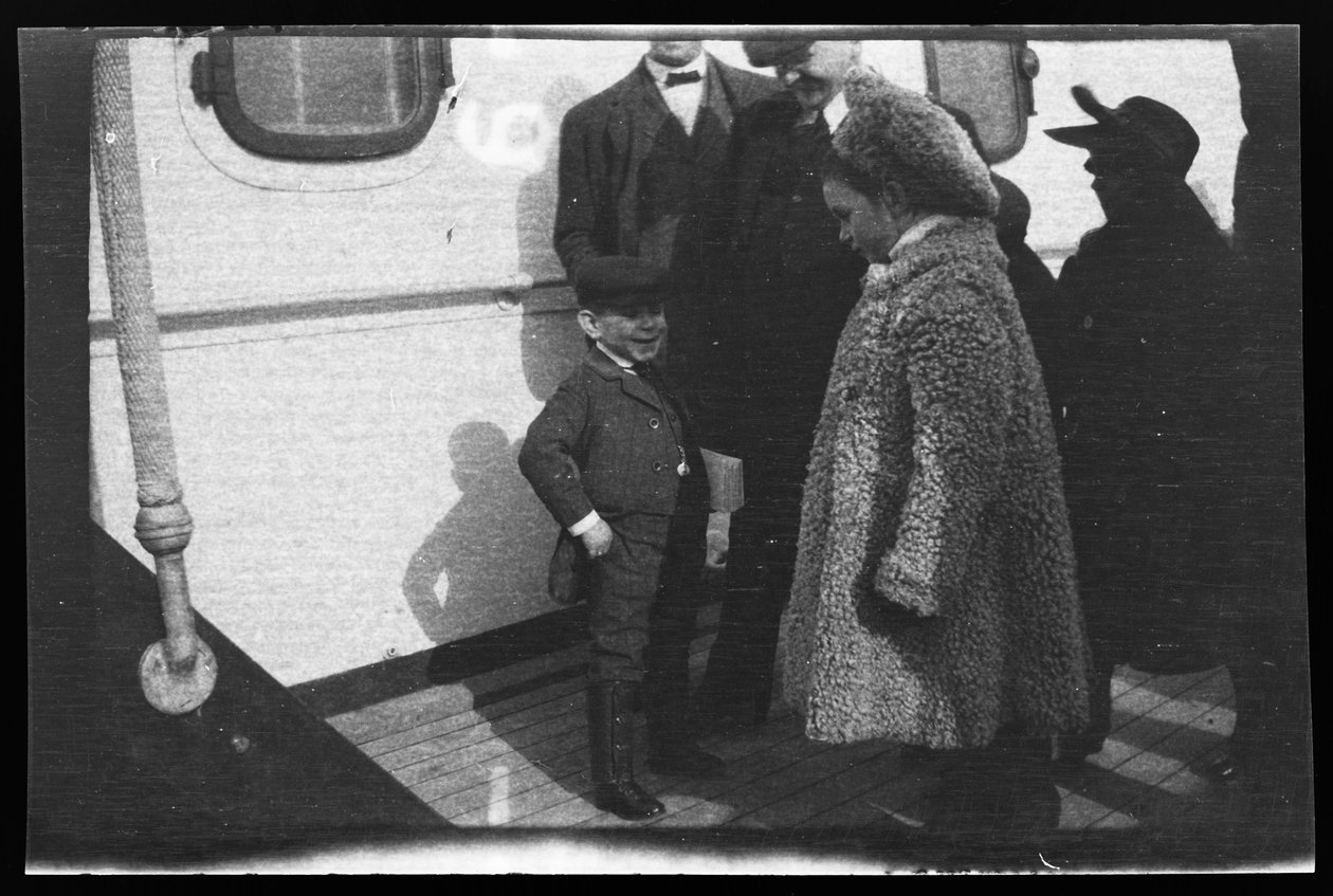 Passagerare på RMS Lusitania av Hugo Simberg