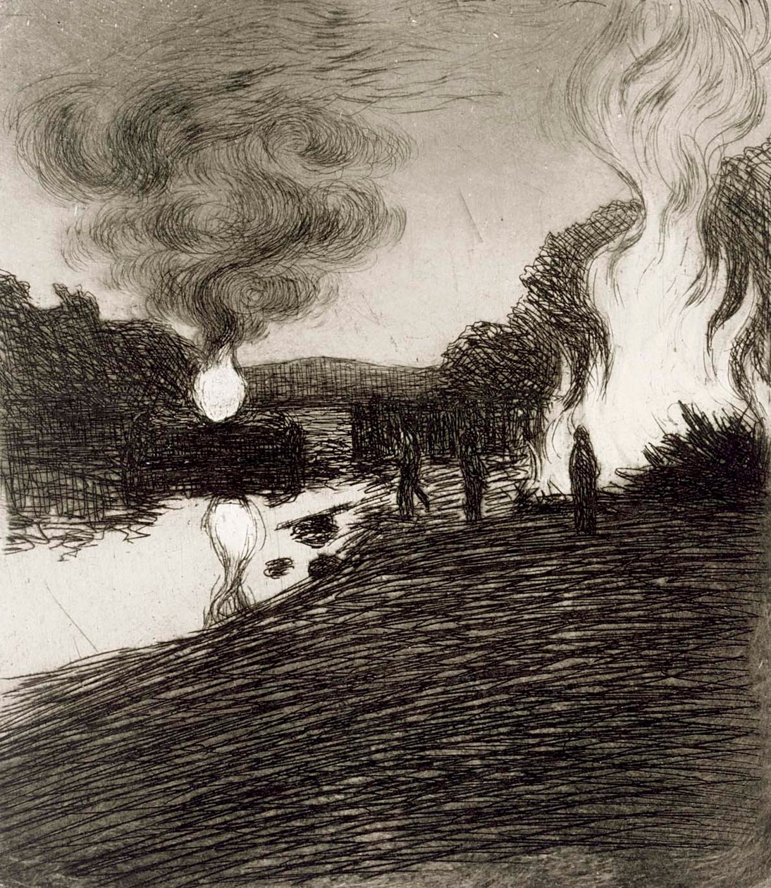Midsommarbrasor av Hugo Simberg