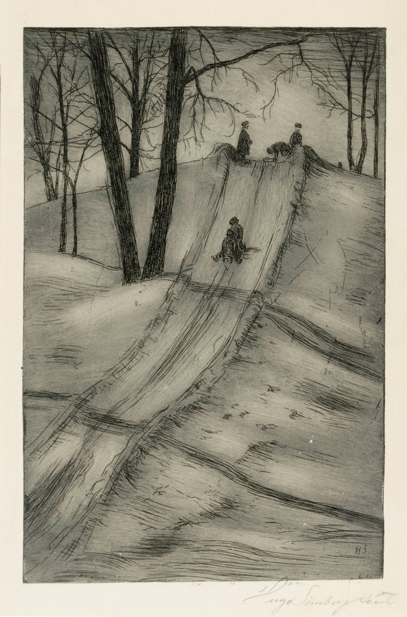 Kälkbacke av Hugo Simberg