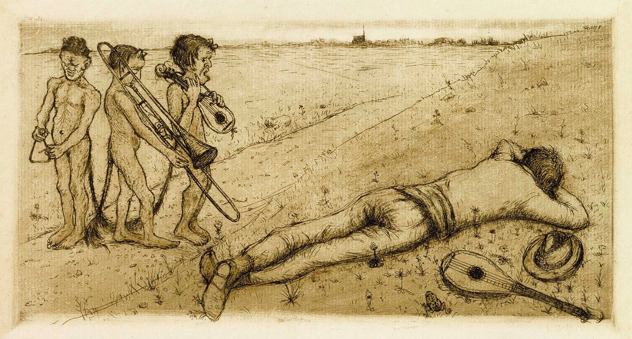 Svanesång av Hugo Simberg