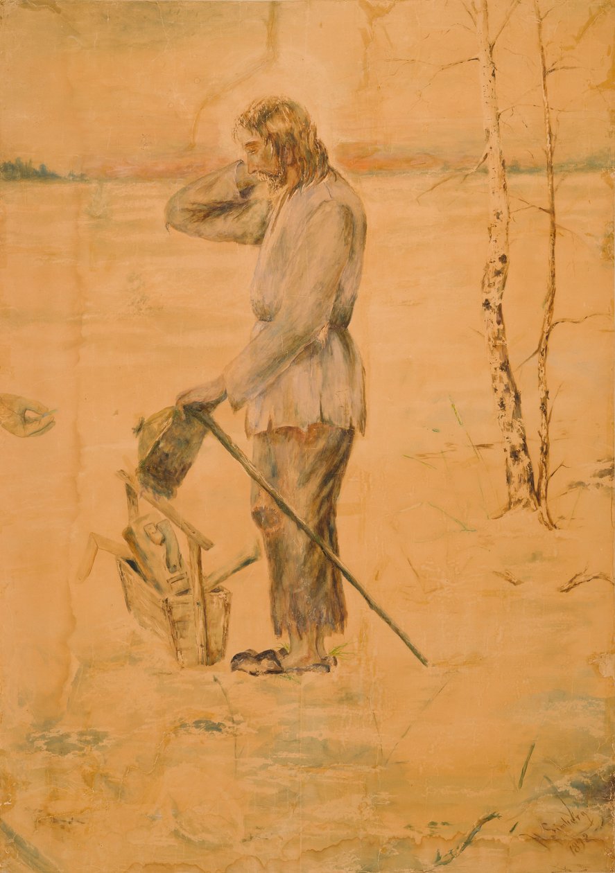 Snickarens mysterium av Hugo Simberg