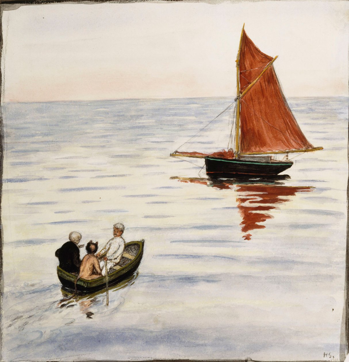 Reskamrater av Hugo Simberg