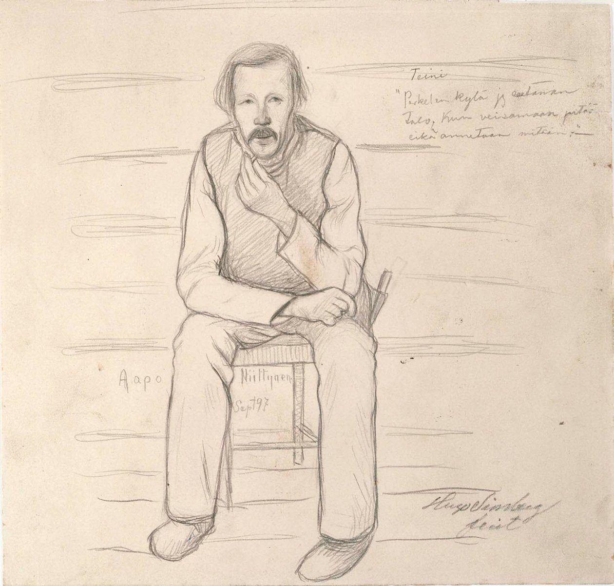 Utan titel av Hugo Simberg