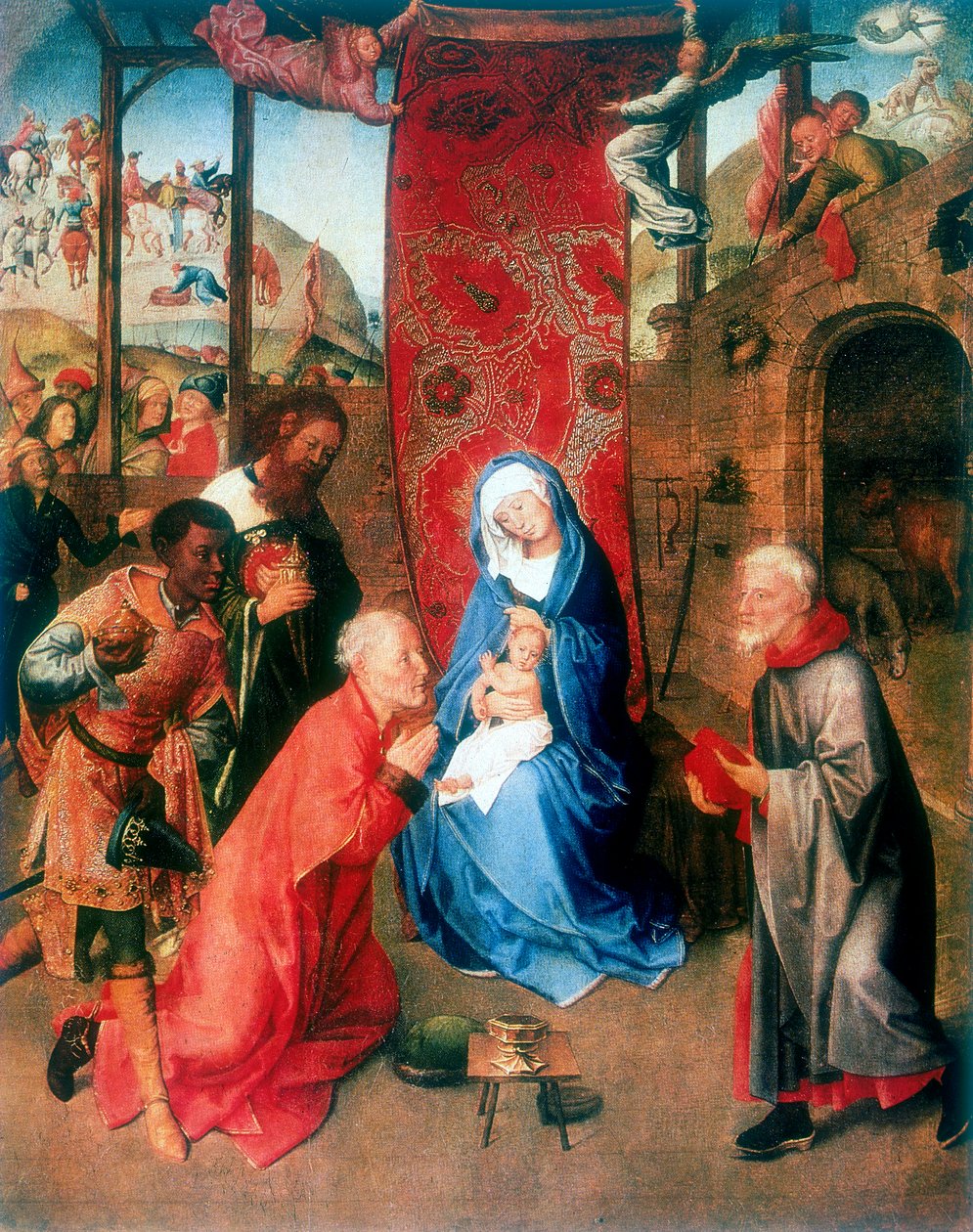 The Adoration of the Magi, 1400-talet av Hugo van der Goes