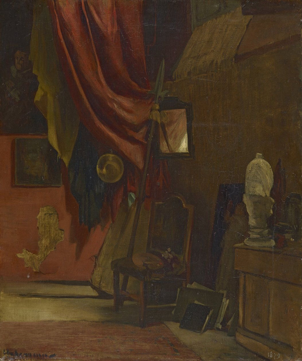 Jag är Atelier av Hugo von Habermann