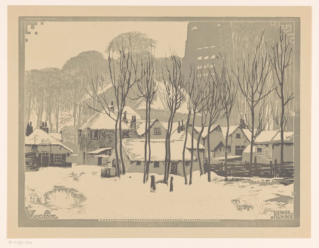 Vught i snö av Huib Luns