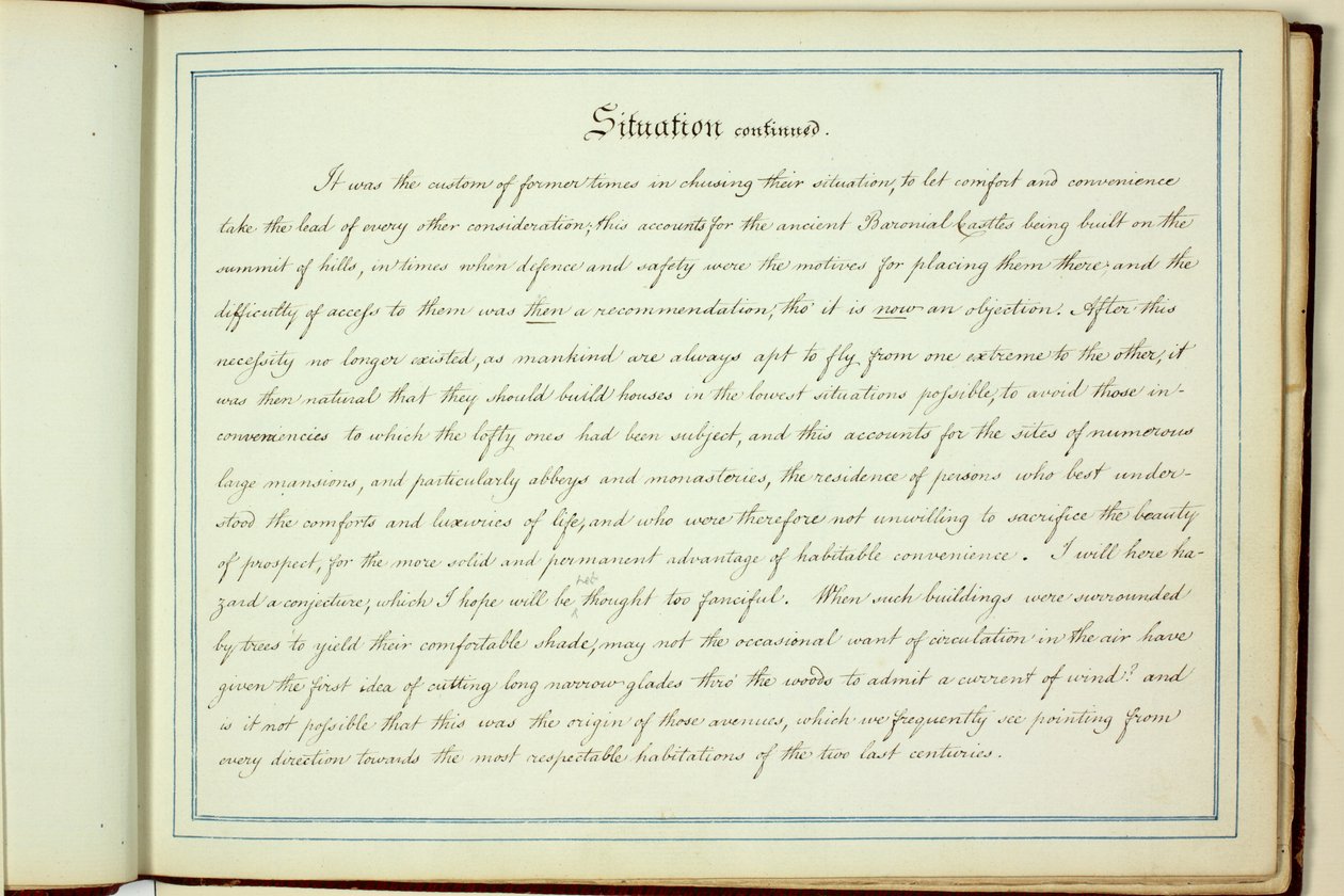 Röd bok: Welbeck av Humphry Repton