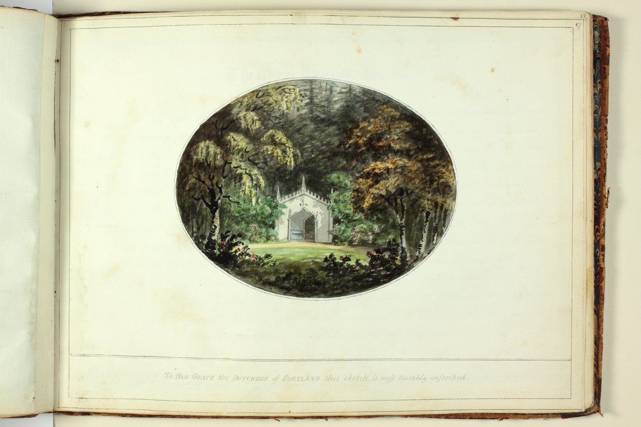 Röd bok: Welbeck av Humphry Repton