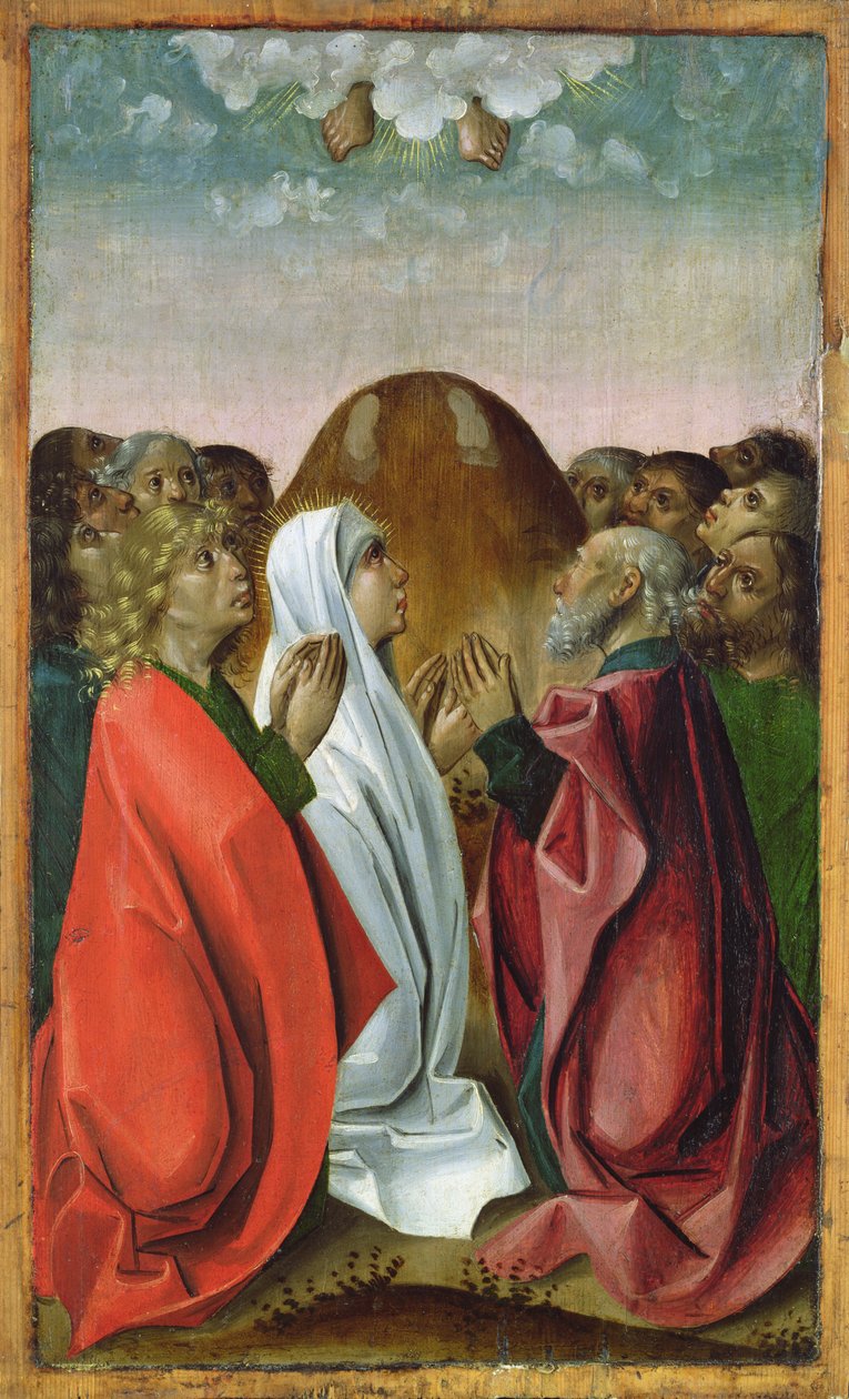 Kristi himmelsfärd, ca 1475 av Hungarian School