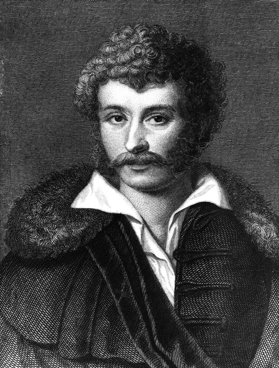 Karoly Kisfaludy, frontispice till hans Alla verk, publicerad 1893 av Hungarian School