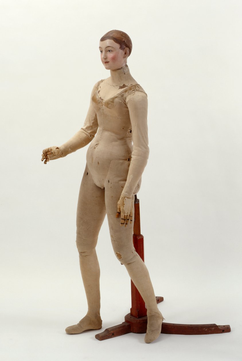 Skyltdocka, 1817 (trä, metall, textil och pappersmache) (se även 312162-312164) av Huot