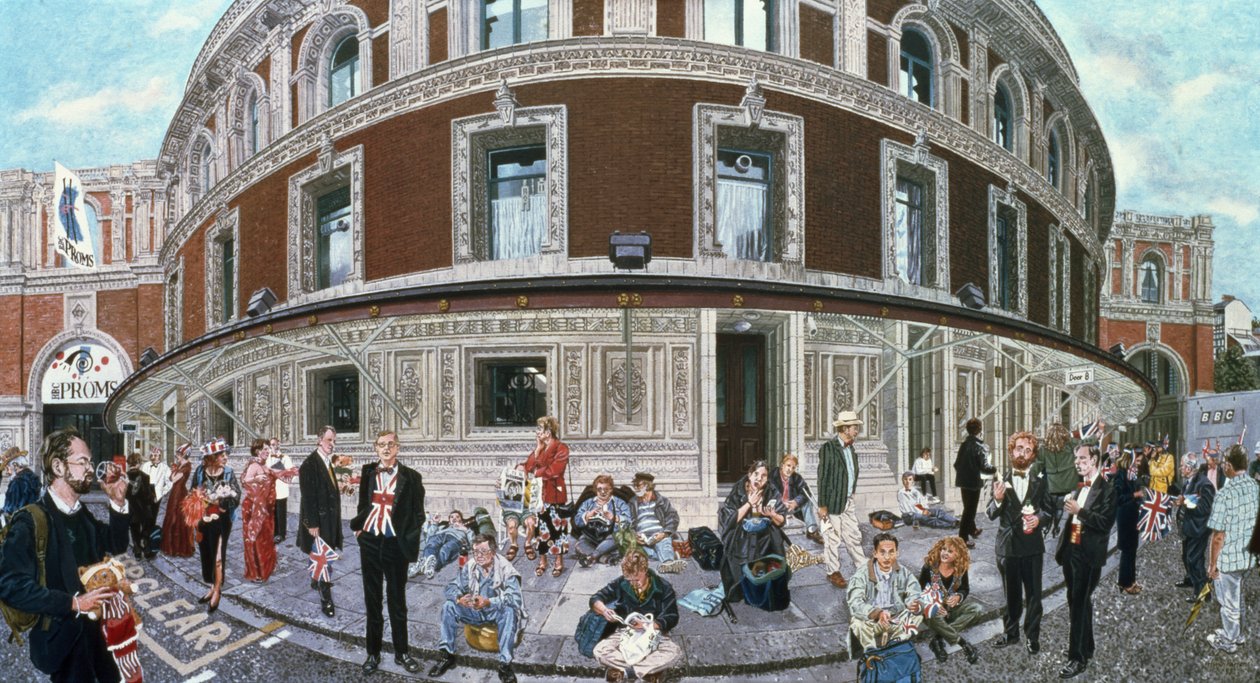 Promenaders på The Last Night, Royal Albert Hall av Huw S. Parsons