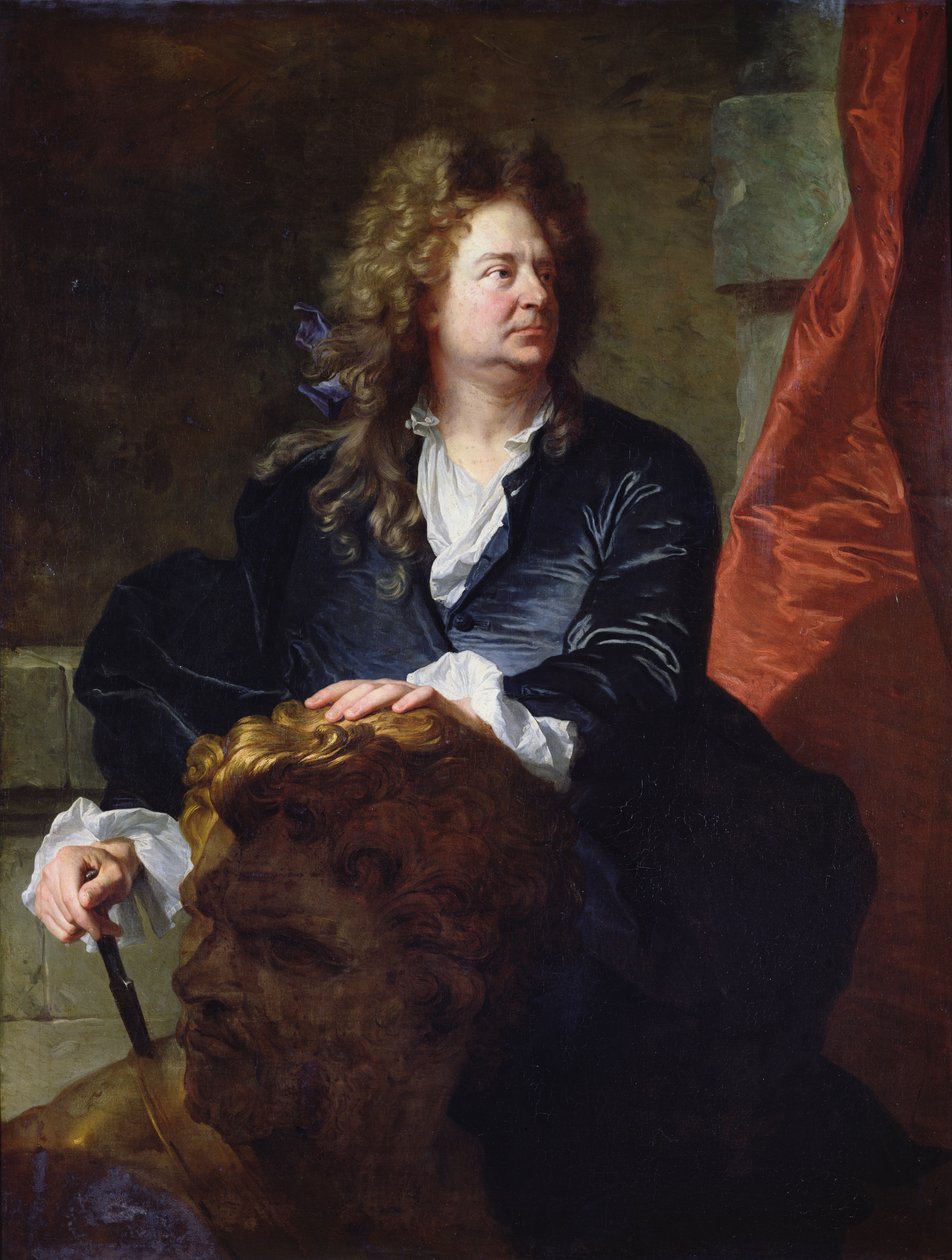 Martin van den Bogaert (1640-94) känd som Desjardins, 1692 av Hyacinthe Francois Rigaud