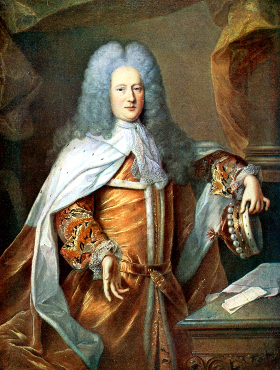Henry St John, Viscount of Bolingbroke, engelsk politiker och filosof, 1700-talet c1905. av Hyacinthe Francois Rigaud