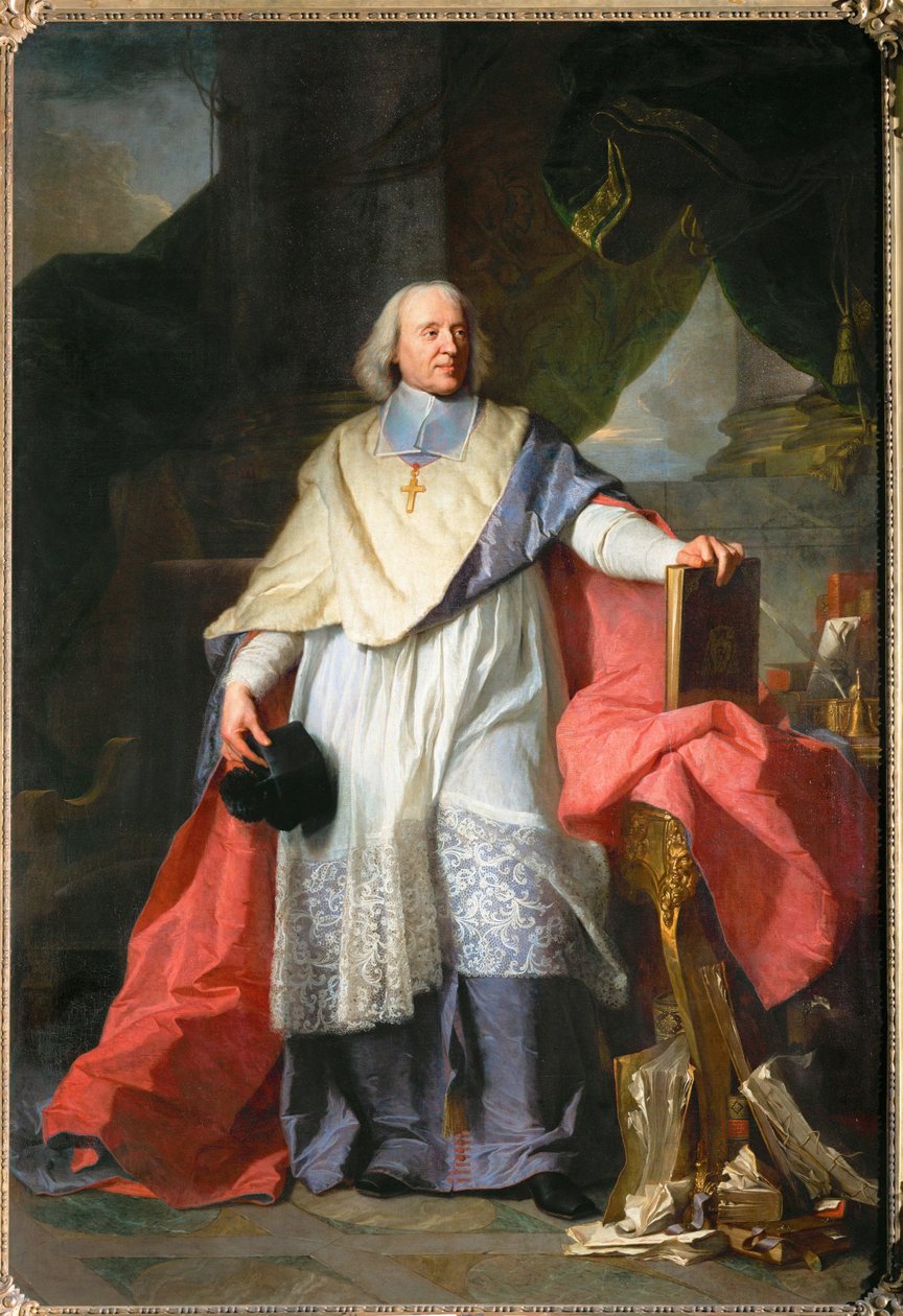 Jaques-Benigne Bossuet, biskop av Meaux ... av Hyacinthe Francois Rigaud