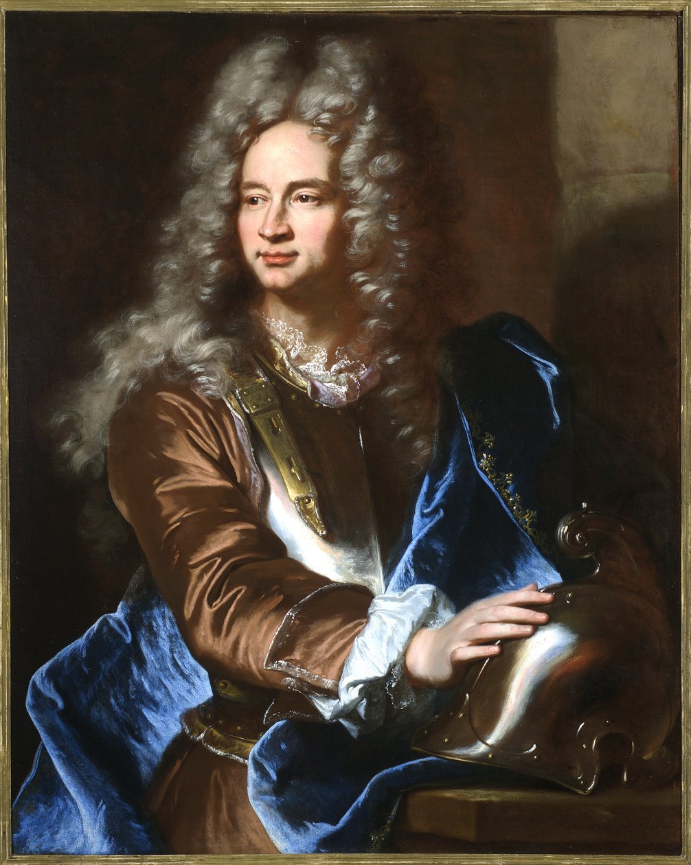 Porträtt av Anton Julius II Brignole-Sale extraordinärt sändebud till Ludvig XIV av Frankrike av Hyacinthe Francois Rigaud