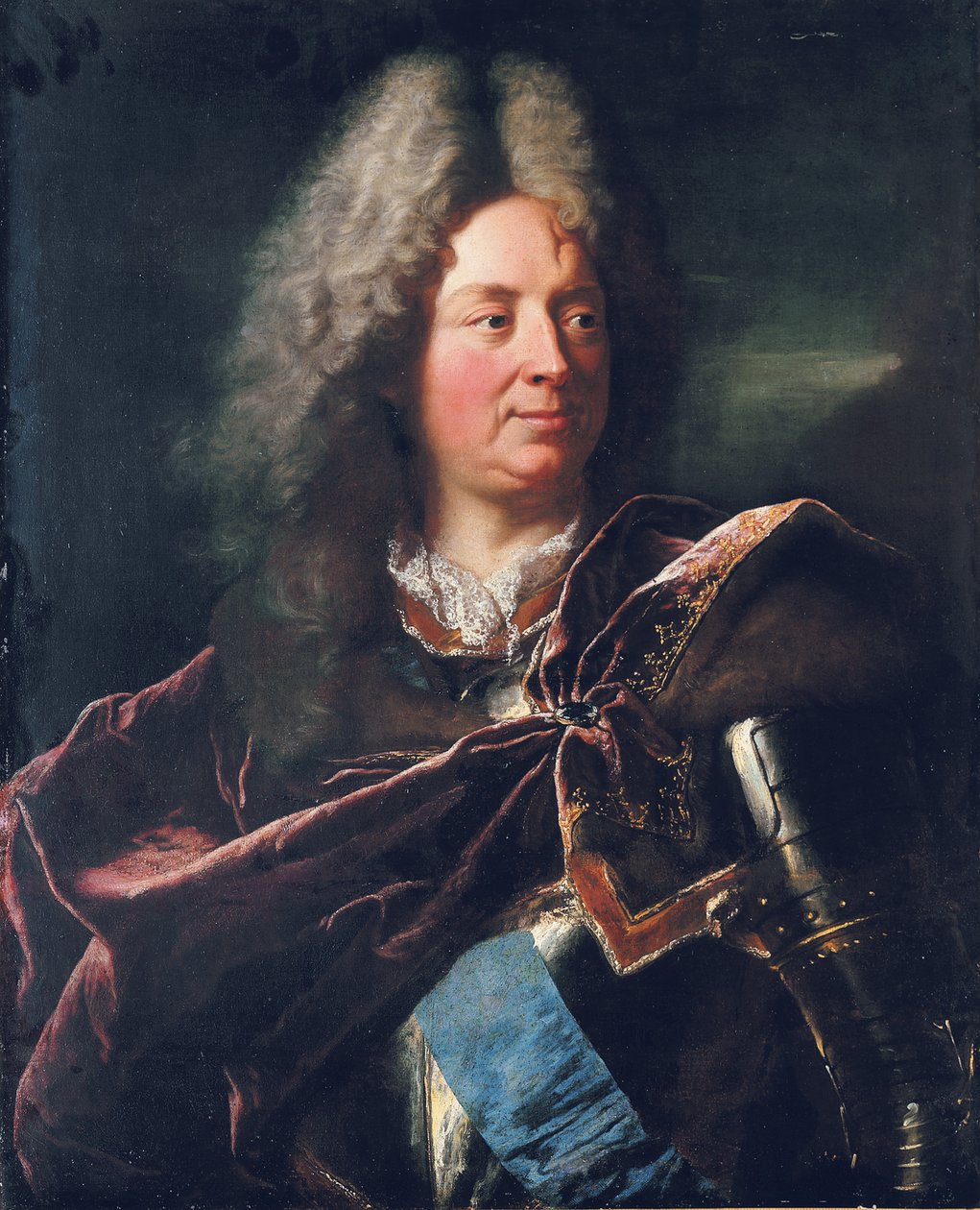 Porträtt av Louis Antoine de Pardaillan de Gondrin, hertig av Antin av Hyacinthe Francois Rigaud