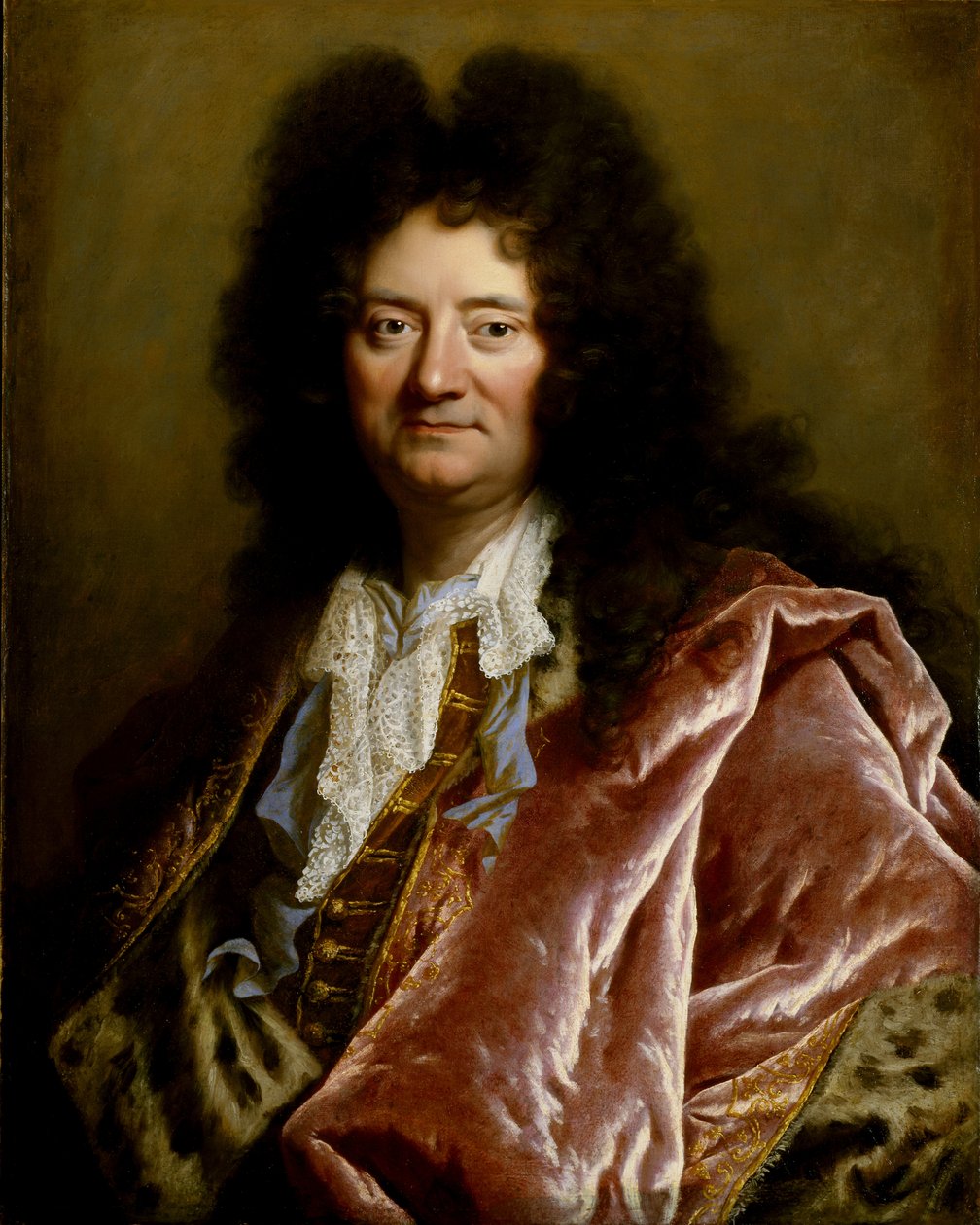 Porträtt av en gentleman, ca 1705 (olja på duk) av Hyacinthe Francois Rigaud