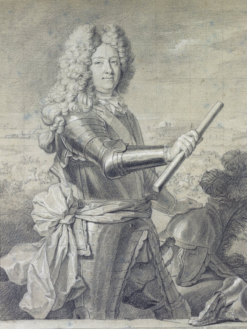Förmodat porträtt av Stanislas Leczinski av Hyacinthe Francois Rigaud