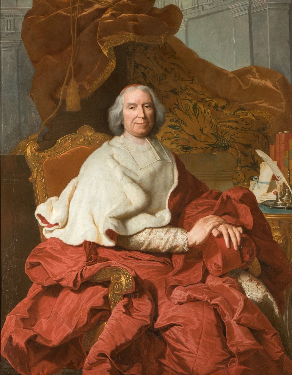 Kardinal de Fleury av Hyacinthe Rigaud