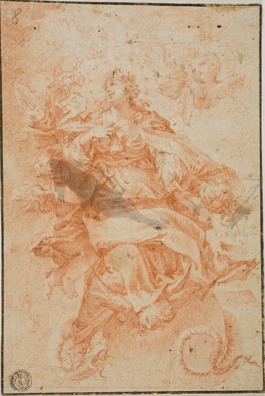 Obefläckad befruktning av Hyacinthe Rigaud