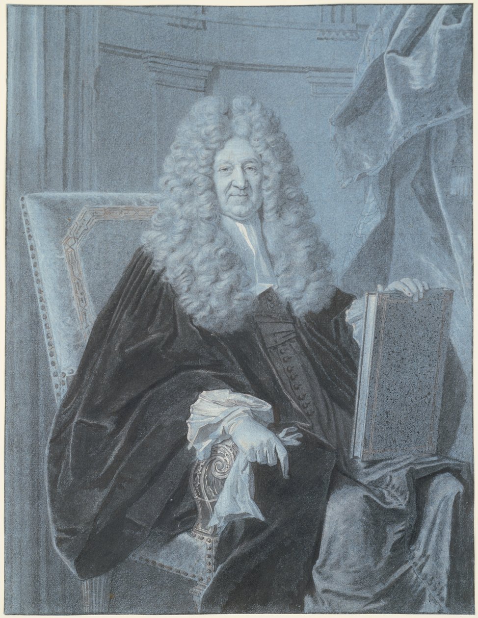 Porträtt av Nicolas Le Camus av Hyacinthe Rigaud