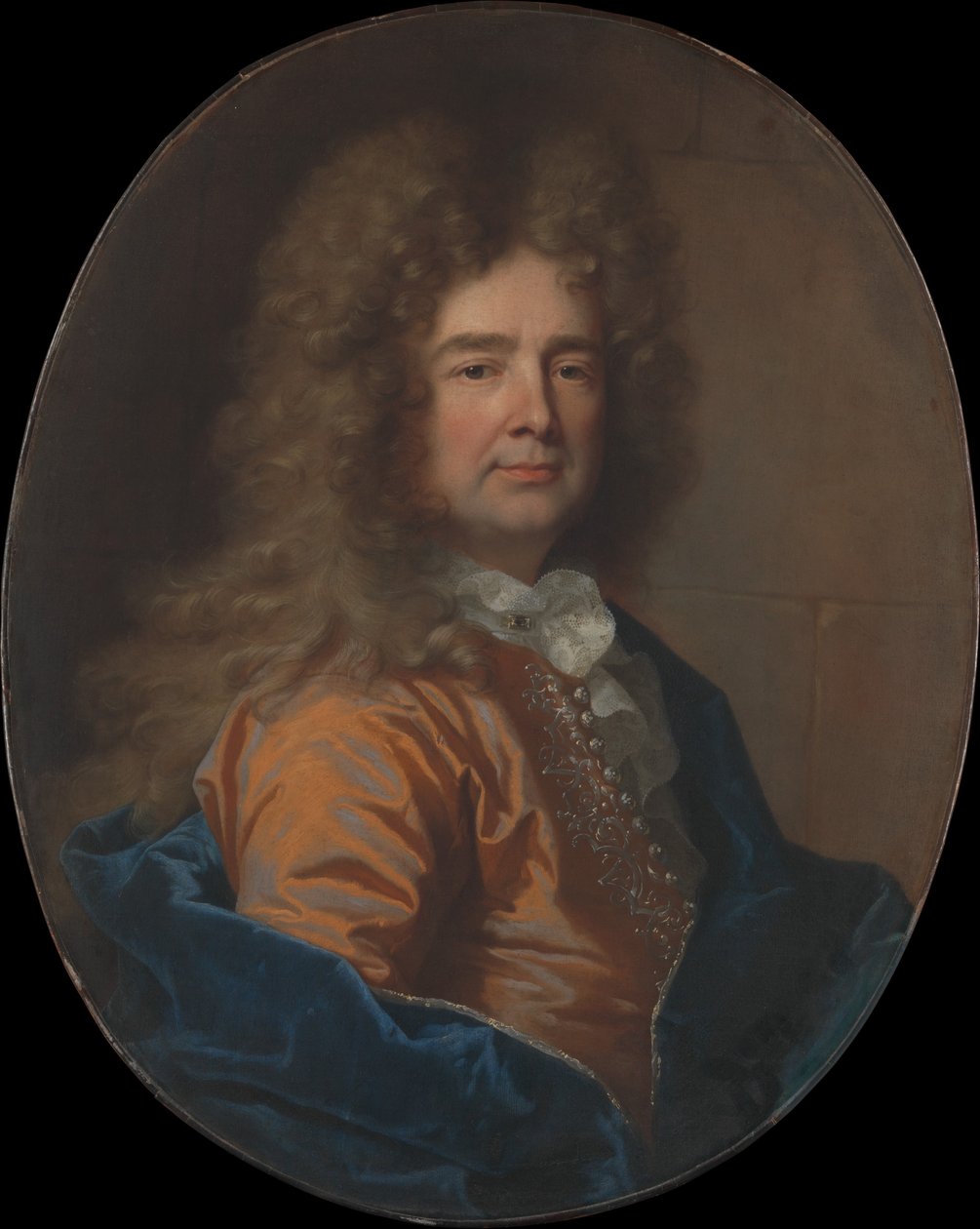 Porträtt av en man av Hyacinthe Rigaud